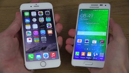 iPhone 6 vs. Samsung Galaxy Alpha - Which Is Faster!