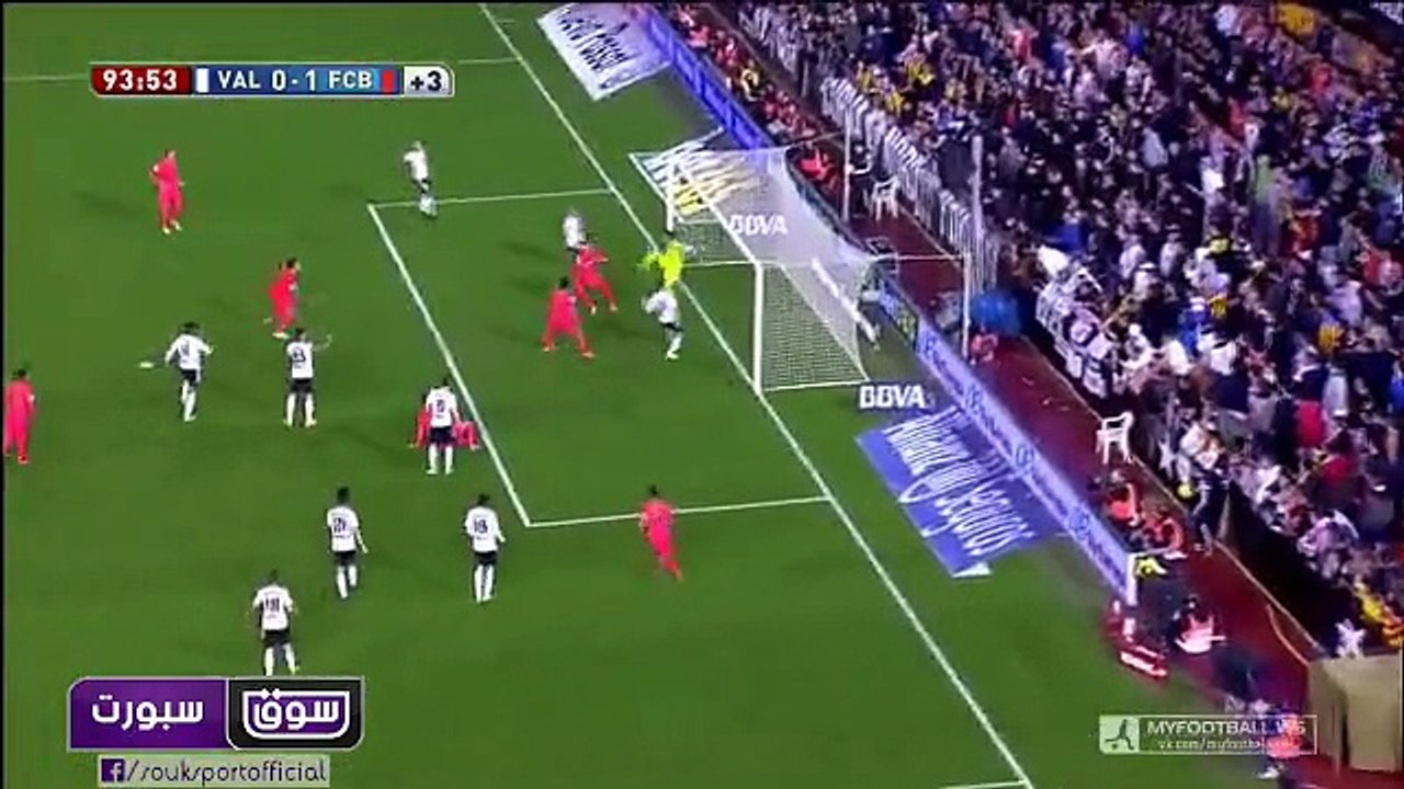 فالنسيا 0-1 برشلونة
