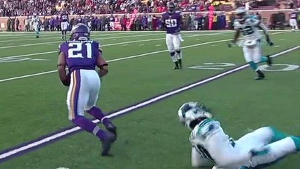 Josh Robinson picks off Newton