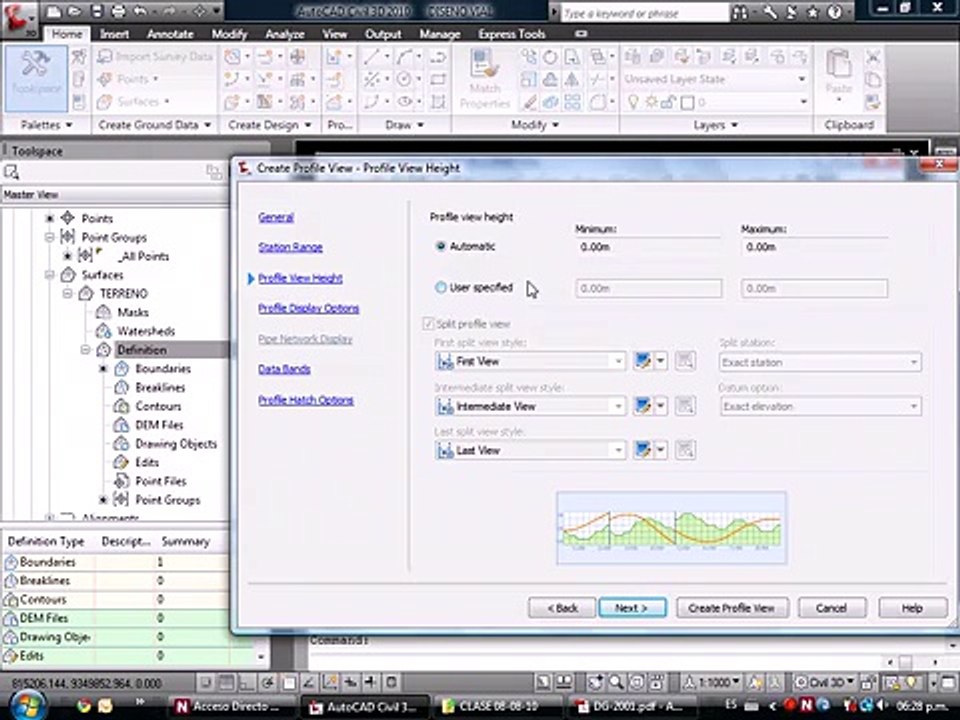 [09_18] AutoCAD Civil 3D 2010 - Alinemiento Horizontal | Clase 3