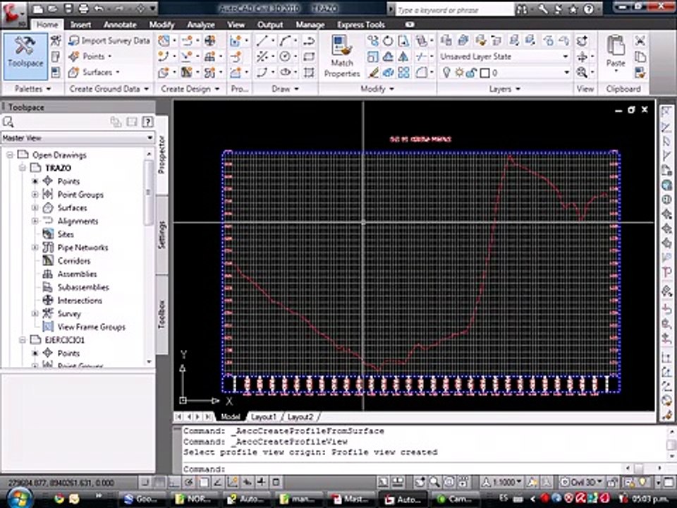 [03_20] AutoCAD Civil 3D 2010 - Alinemiento Vertical | Clase 4
