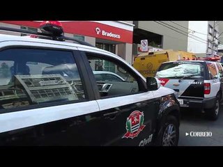 Roubo a carro-forte com perseguição assusta população