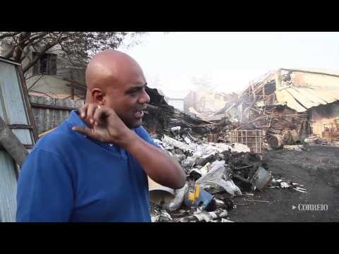 Dono de depósito de recicláveis culpa bombeiros e AutoBAn por incêndio