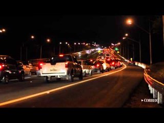 Crescem as multas por rodar no acostamento no Tapetão