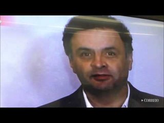 Aécio Neves fala sobre a morte de Eduardo Campos