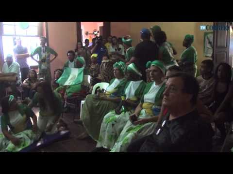 Torcedores da Nigéria vibram muito em Campinas