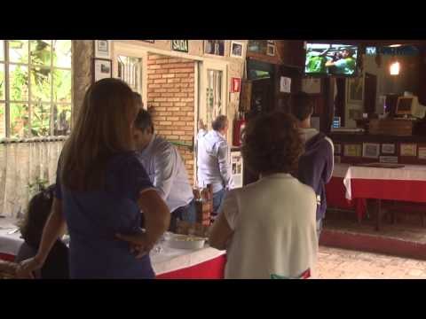 Torcida da Itália em Campinas lamenta derrota