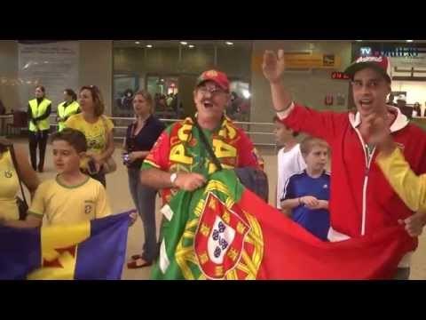 Delegação de Portugal chega a Campinas