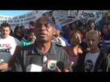 Manifestantes fecham Santos Dumont em protesto