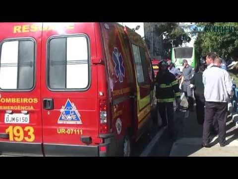 Mulher é atropelada por ônibus esta manhã em Campinas