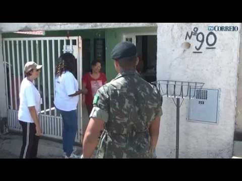 Saúde e Exército iniciam combate à dengue no Jardim Cosmos
