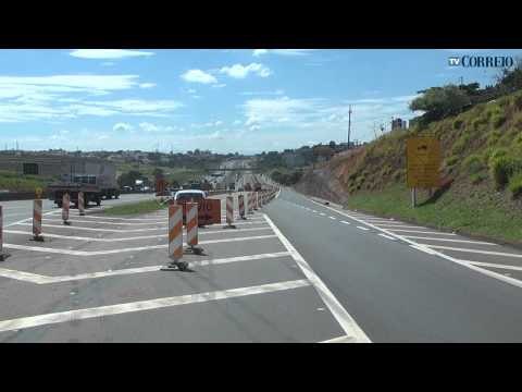 Alça no km 137 é reaberta na Dom Pedro em Campinas