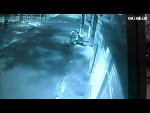 Câmera flagra crime no Centro de Campinas