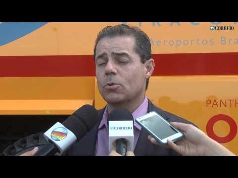 Viracopos recebe caminhão novo de bombeiros