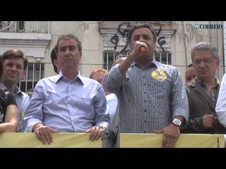 Aécio e Romário apoiam Jonas em Campinas