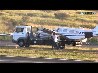 Avião faz pouso forçado e fecha Aeroporto dos Amarais