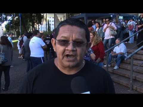 Servidores da Saúde fazem paralisação