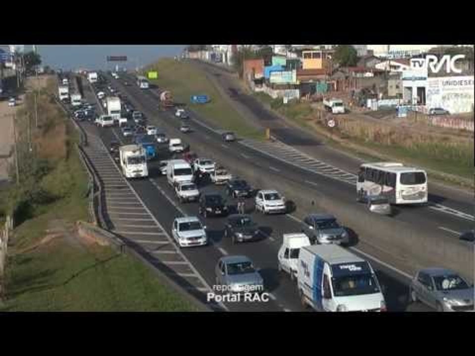 Acidente complica Santos Dumont