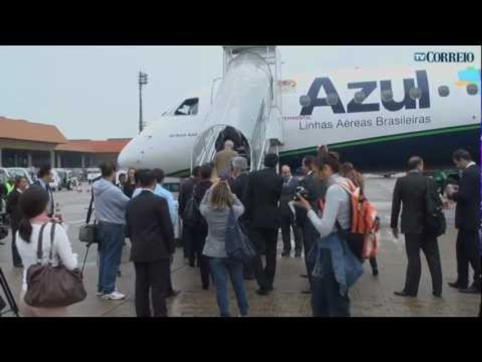 Azul testa avião com biocombustível