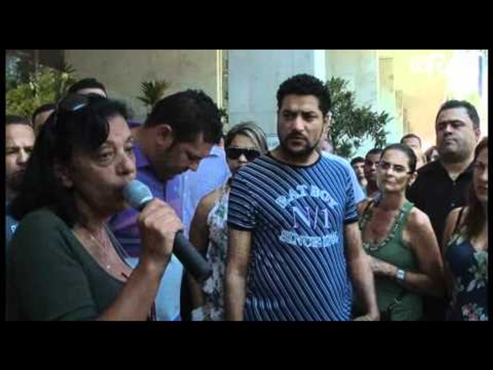 Camelôs fazem protesto em Campinas