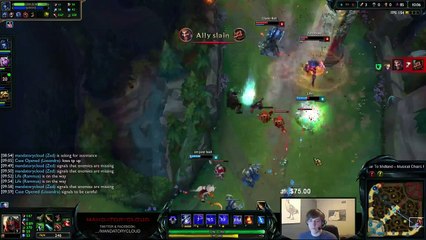 Mancloud solide avec Zed - League of legends