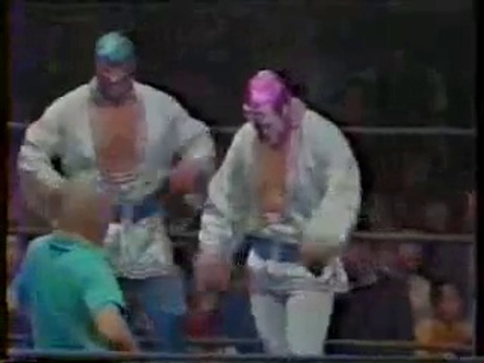 Mil Mascaras & Dos Caras vs Mr. Wrestling & Masked Strangler  â˜…1979