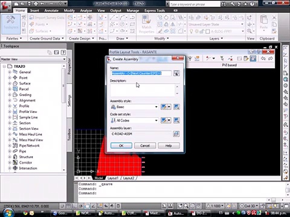 [18_20] AutoCAD Civil 3D 2010 - Alinemiento Vertical | Clase 4
