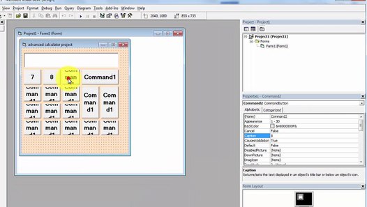 scientific calculator program using visual basic 6.0 - video dailymotion