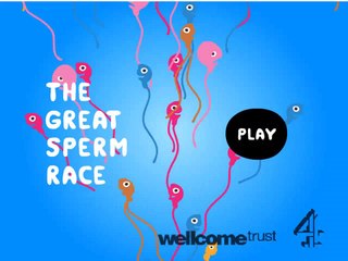 Carrera de espermatozoide Gameplay