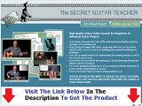 Secret Guitar Teacher Review  MUST WATCH BEFORE BUY Bonus + Discount