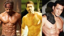 OMG! Ajay Devgn Takes A Dig At Shahrukh Khan, Salman Khan's 8 Pack Abs