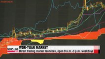 Won-yuan direct trading market opens