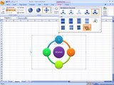 Microsoft Office Excel 2007 Tutorial in Urdu insert smart art design layouts smartart styles reset Class 27