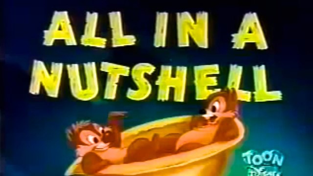 Chip n' Dale - All in a Nutshell (1949) Disney Classic Animation Cartoon