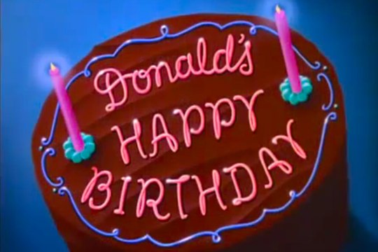 Donald's Happy Birthday (1949) Donald Duck, Walt Disney. Family, Animation, Short