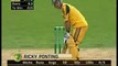 Ricky Ponting Gets Out For A Golden Duck