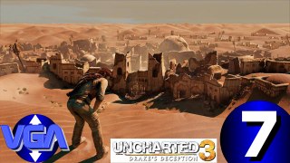 VGA Uncharted 3 illusion of drake playthrough french fr sony ps3 2011 HD PART 7
