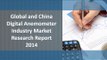 Latest report by QYResearch Insights, Forecast of China Digital Anemometer Industry Market, Company Profiles, Demand, Analysis 2014