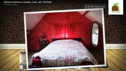 Maison 8 pièces à vendre, Sens  89, 197950€
