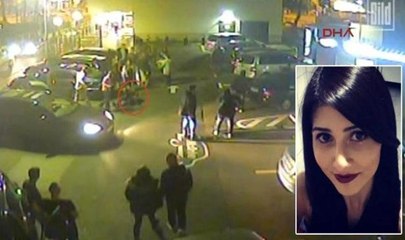 Tuğçe Albayrak'a saldırı görüntüleri