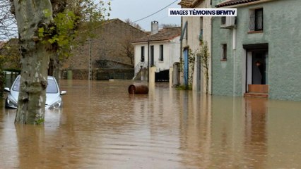 Download Video: IMAGES TEMOINS BFMTV - Les inondations dans l'Aude et les Pyrénées-Orientales