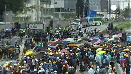 A repressão aumenta a exasperação dos manifestantes em Hong Kong