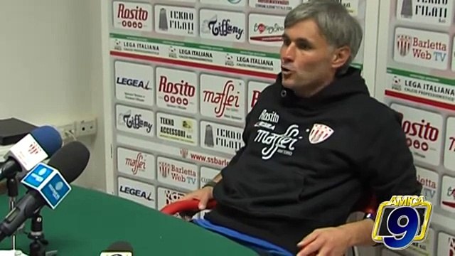Barletta - Aversa Normanna 0-0 | Post Gara Marco Sesia Allenatore Barletta