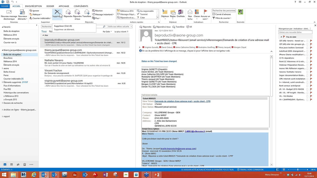 Webinar AXONE Group : Inbox Zero, mythe ou réalité