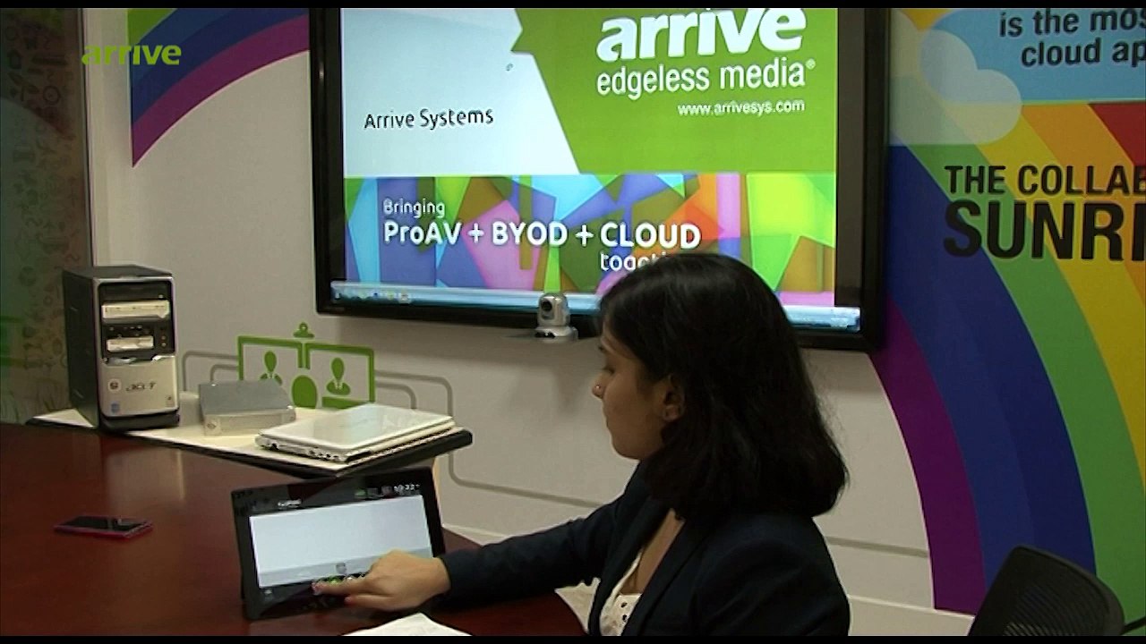 La visioconférence avec le matériel Arrive