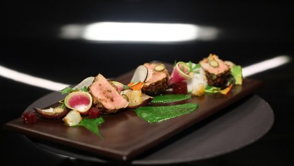 Tartare de veau et Haddock, avocat, raifort et moutarde par Juan Arbelaez (#DPDC)