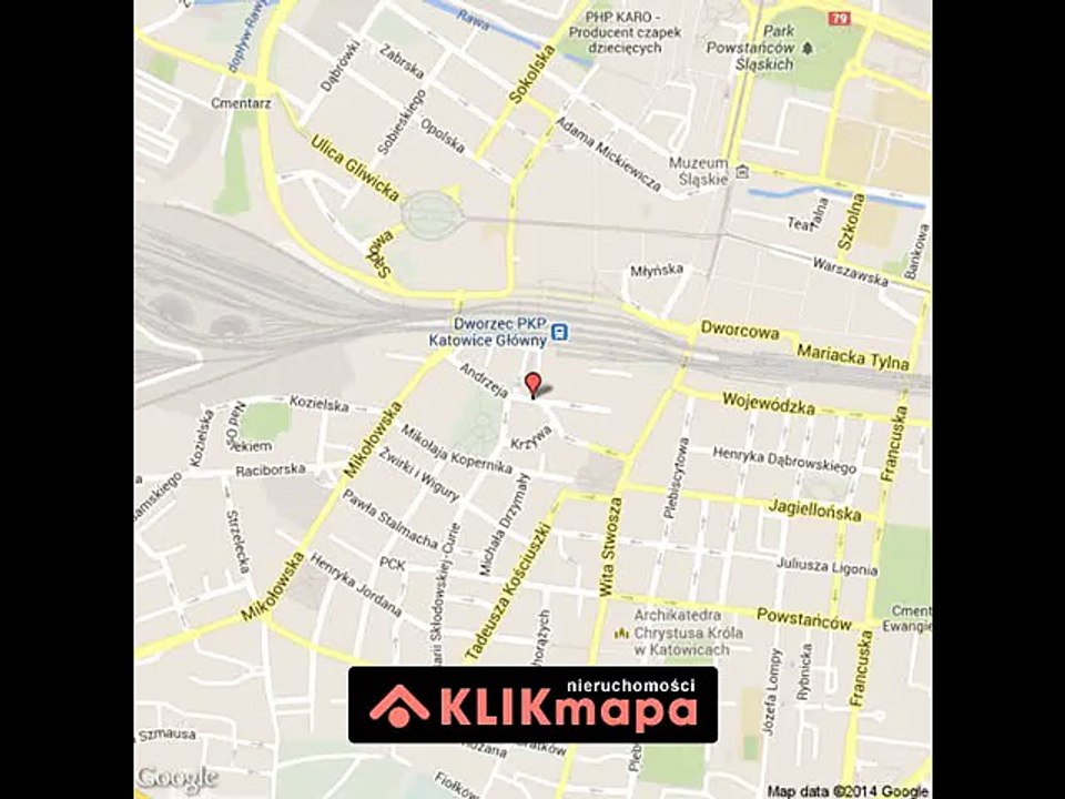 Działki do wynajęcia w Katowicach przy ul. Andrzeja