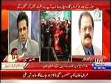 Rana Sanaullah Blasts on Imran Khan in a Live Interview