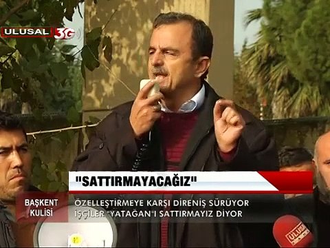 Yatağan direnişinin lideri Süleyman Girgin, Ulusal Kanal'a konuştu