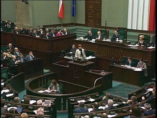 Poseł Elżbieta Rafalska - Wystąpienie z dnia 28 listopada 2014 roku.